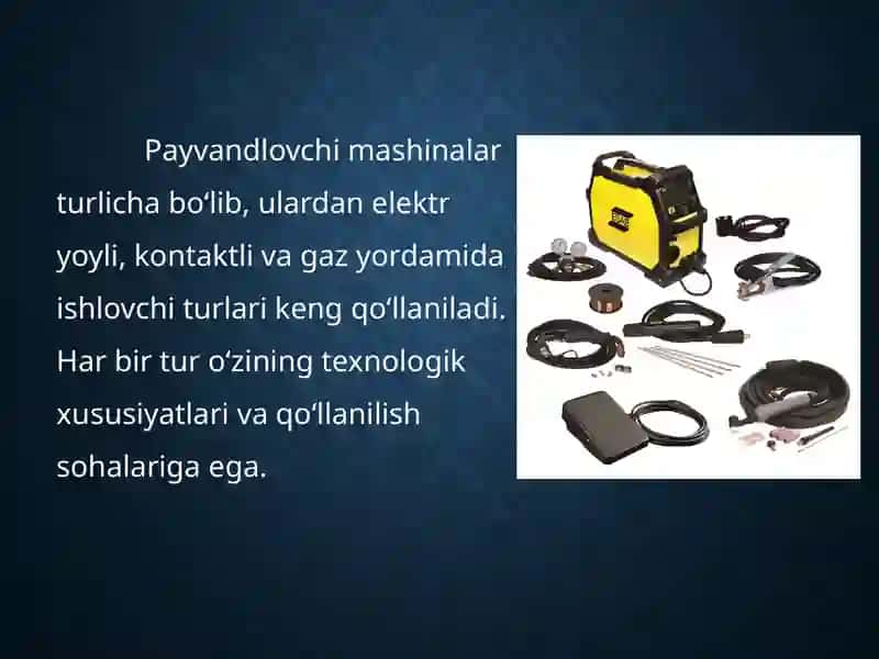 Armaturalarni tutashtirish uchun payvandlovchi mashinalar 4