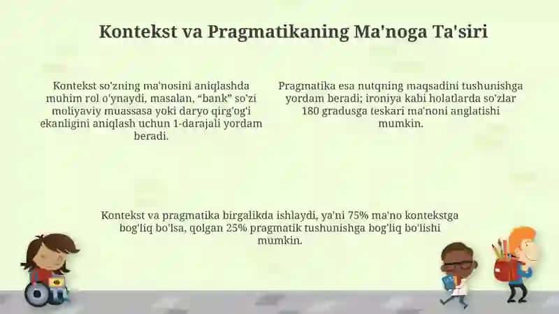 Leksemaning uzual va okkazional ma'nolari 4