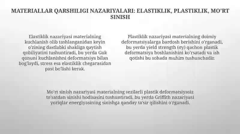 Mustahkamlik nazariyalari 4