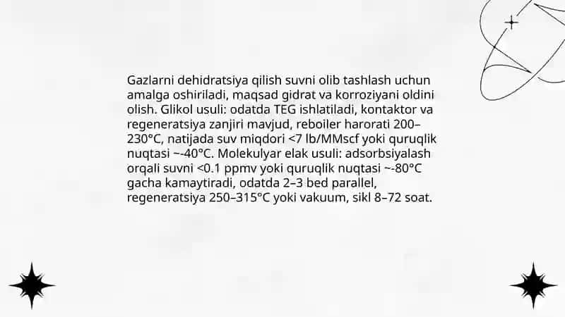 Gazlarni qayta ishlash jarayoni 4