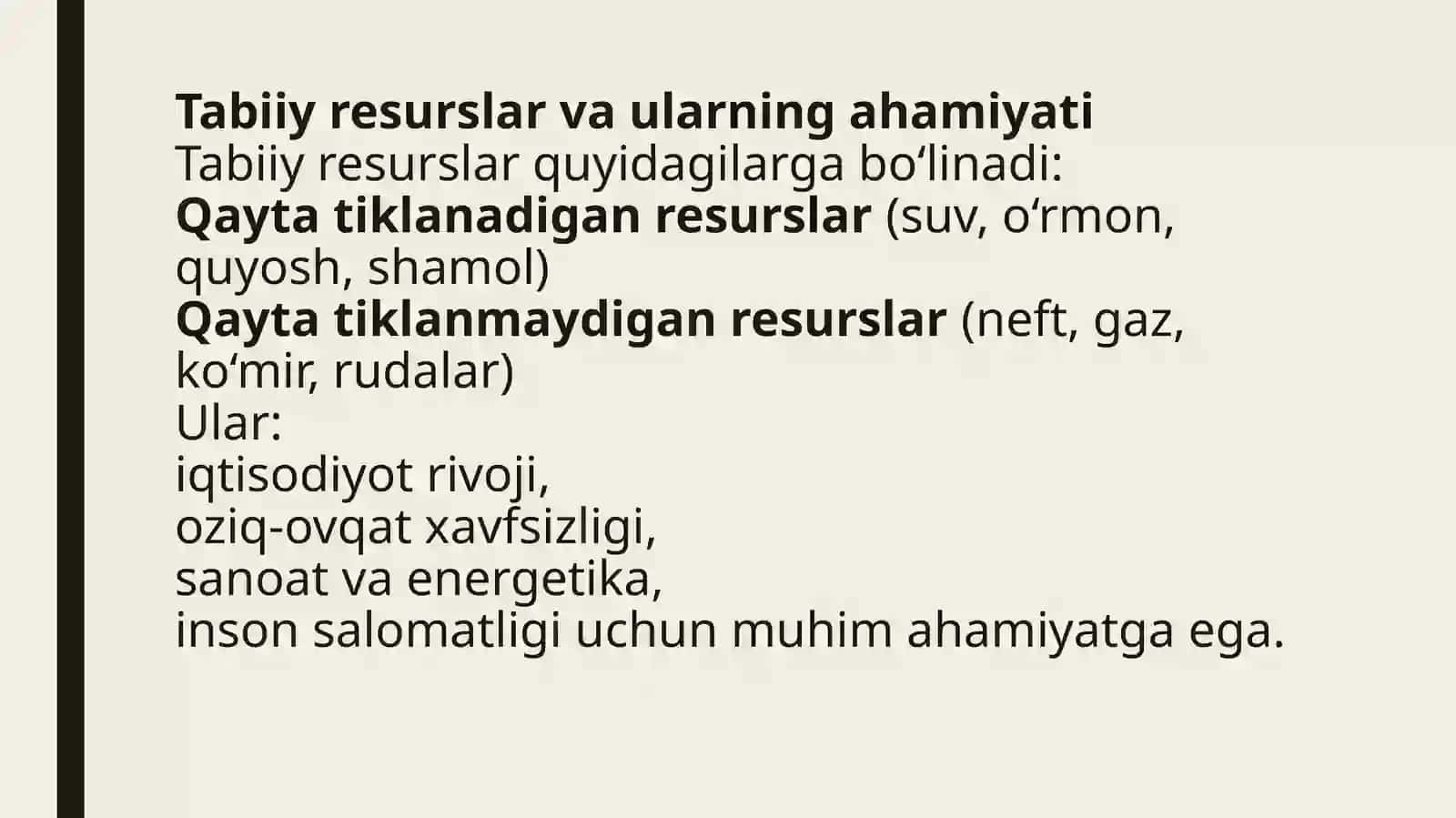 TABIATDAN UNUMLI FOYDALANISH 4