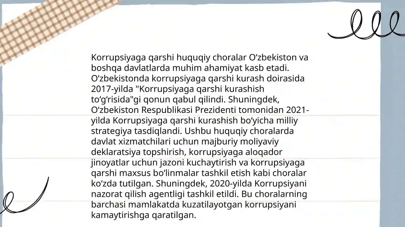 Korrupsiyaga qarshi kurash 4