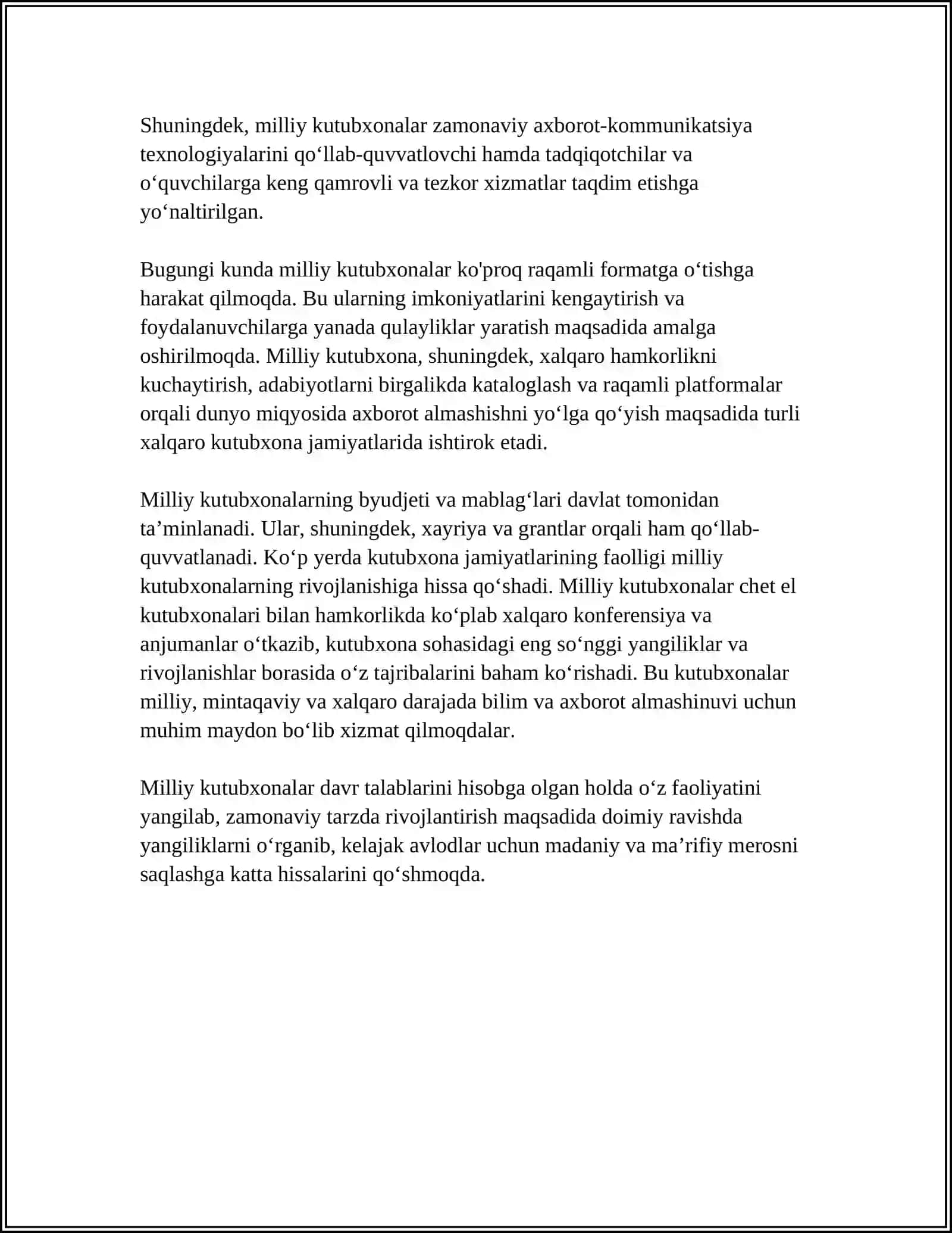 KUTUBXONALARNING ASOSIY TIPLARI VA TURLARI 4