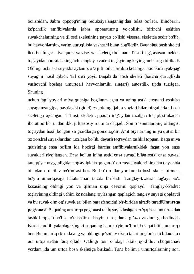 Amfibiyalarning umumiy tavsifi 4
