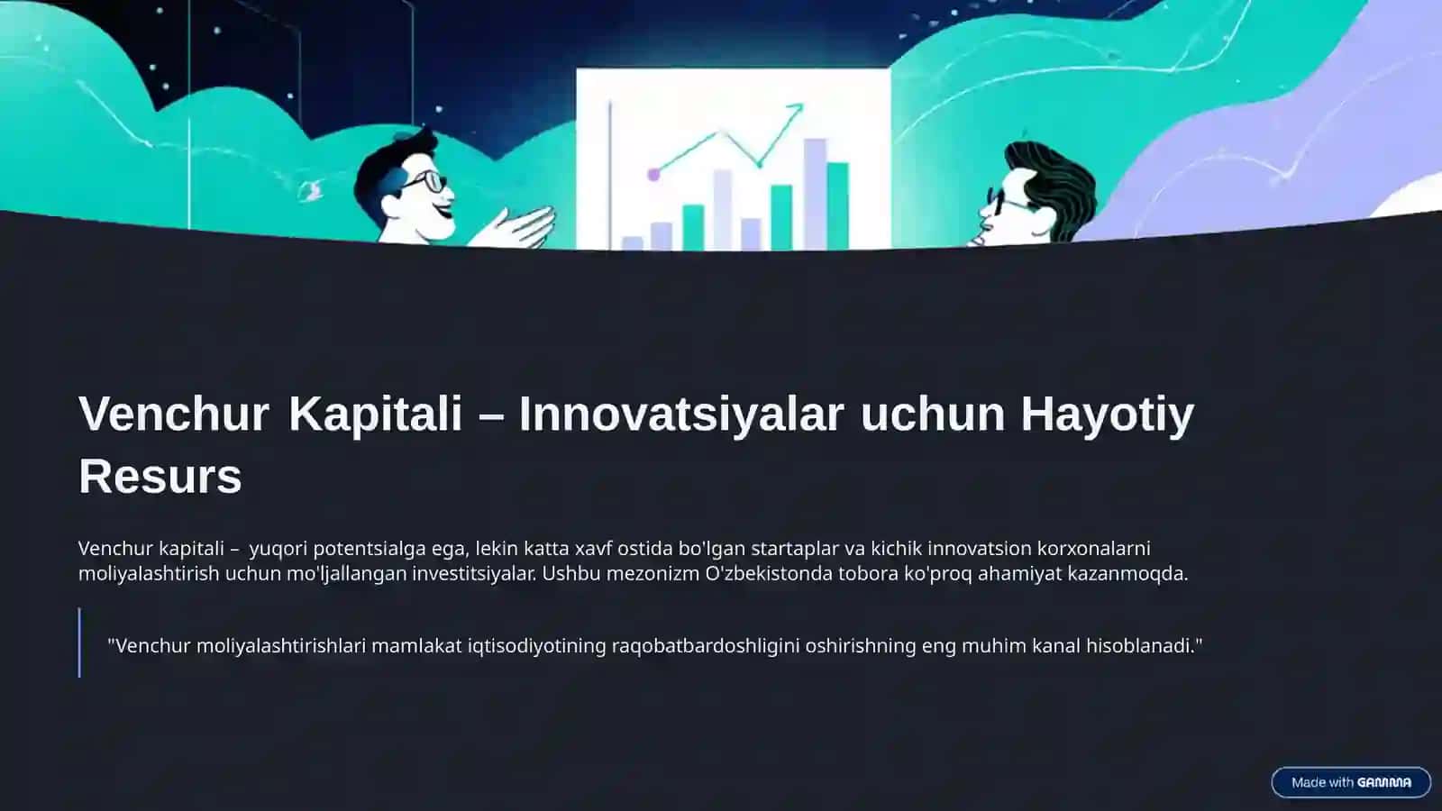Innovatsion Faoliyat Nima? 4