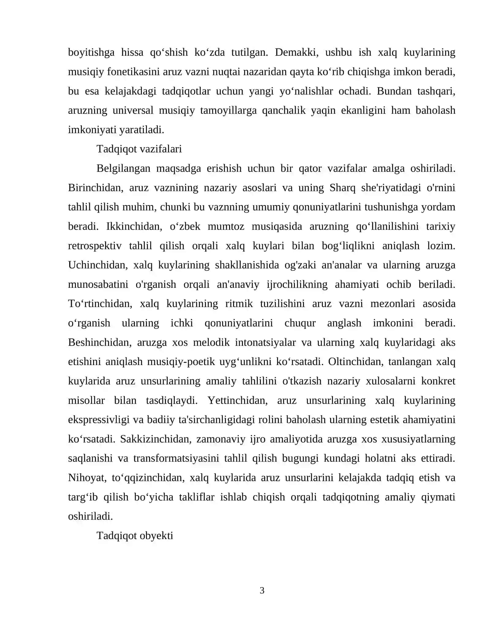 O‘zbek xalq kuylarida aruz unsurlarini izlash 4