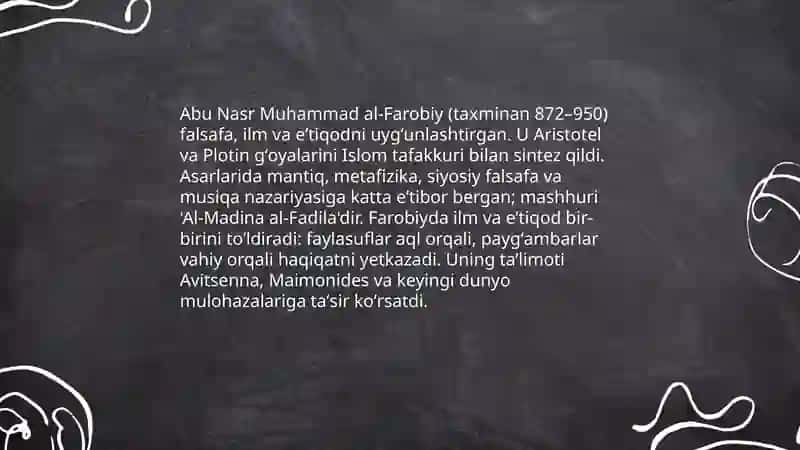Fan va eʼtiqod-men tanlagan mutafakkir 4