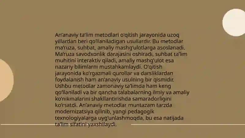 Taʼlim metodlari va vositalarini tanlash 4