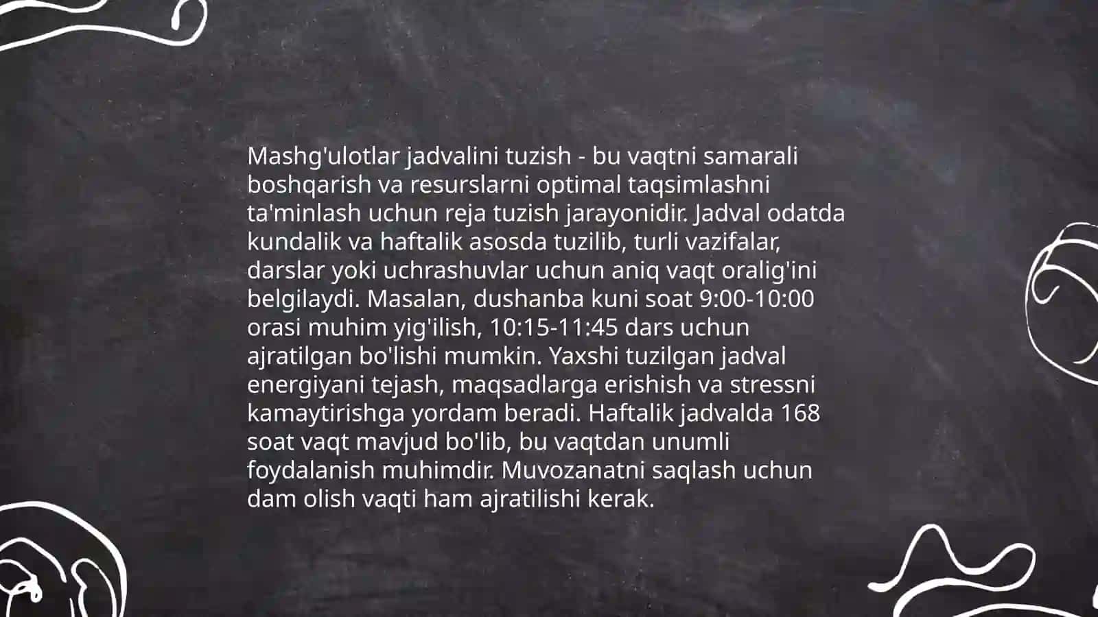 Ta'lim mazmunini rejalashtirish 4