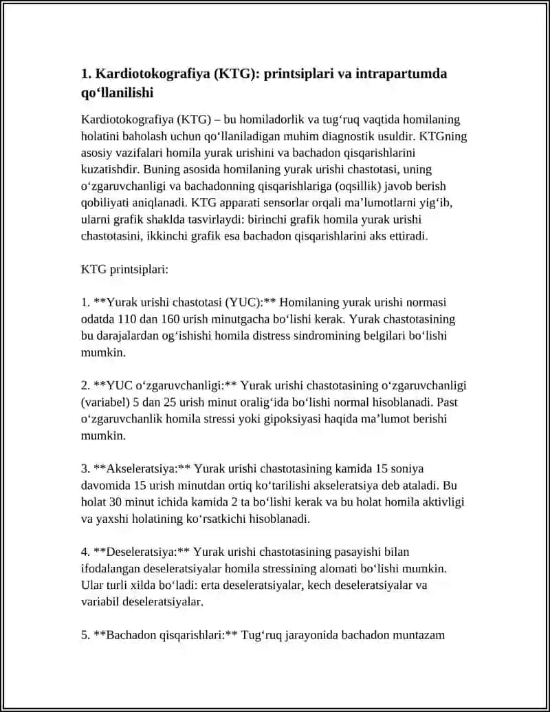 Kardiotokografiya (KTG) 4