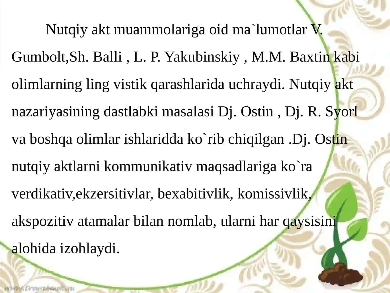 SHOYIM  BO‘TAYEV QISSALARIDA NUTQIY AKT 4