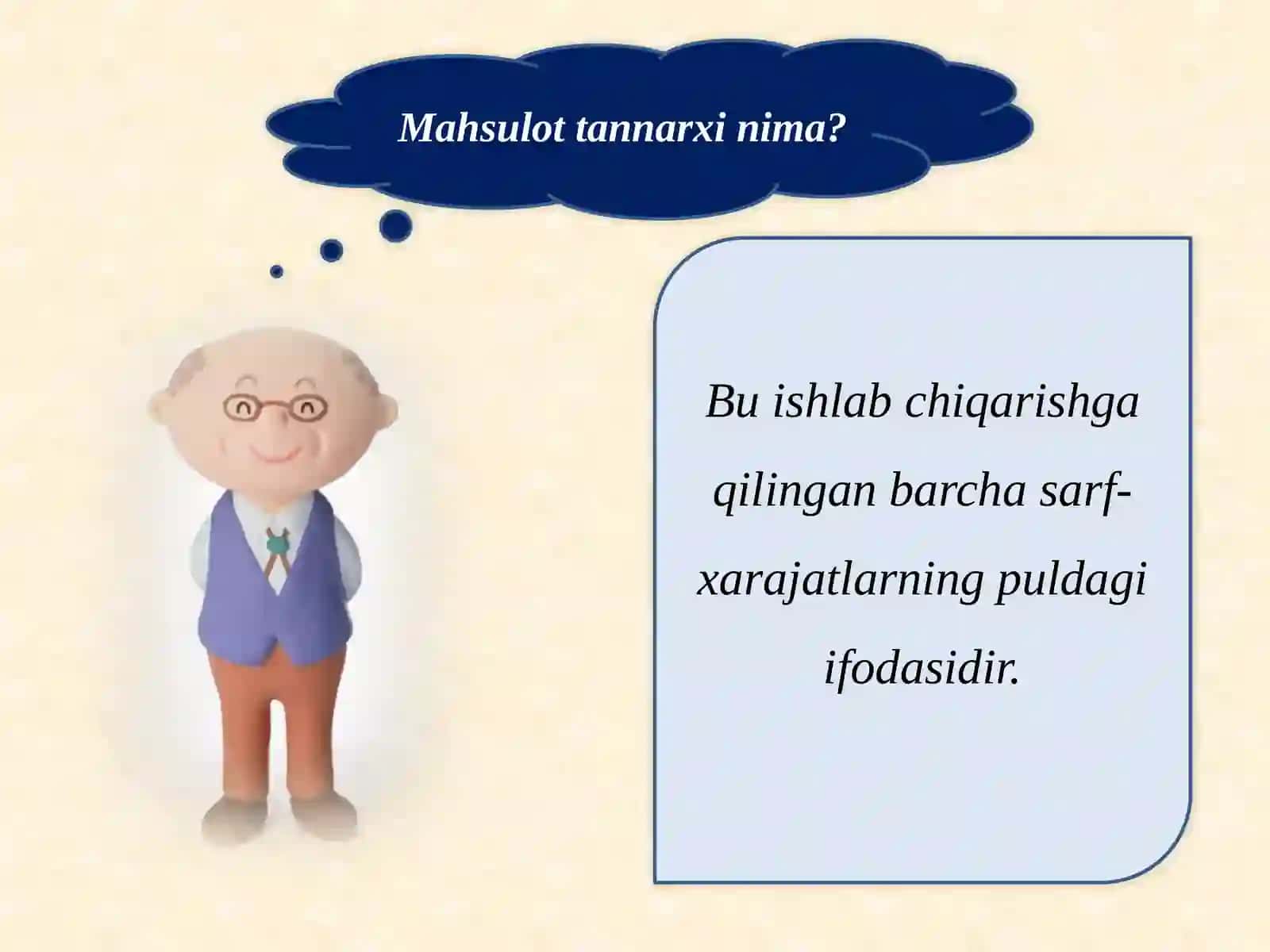 Ishlabchiqarish xarajatlaritushunchasivauningtarkibi 4