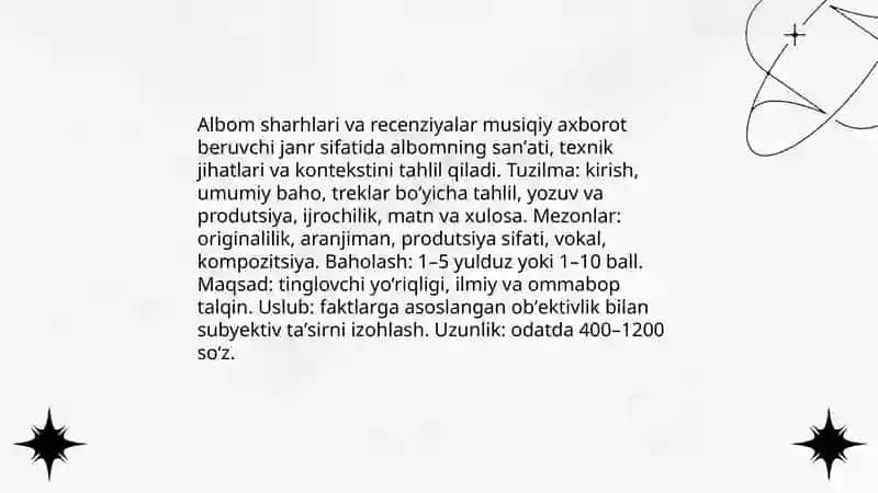 Musiqiy axborot beruvchi janrlar 4