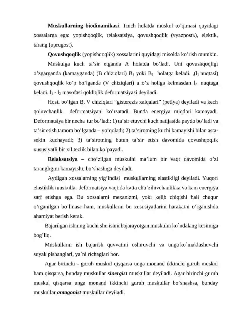 Mushaklar biodinamikasi 4