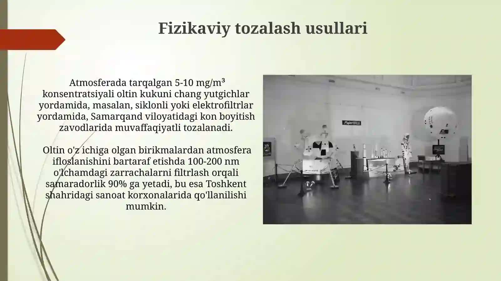 Atmosfera havosini oltingurgutbrikmalaridantozalash 4