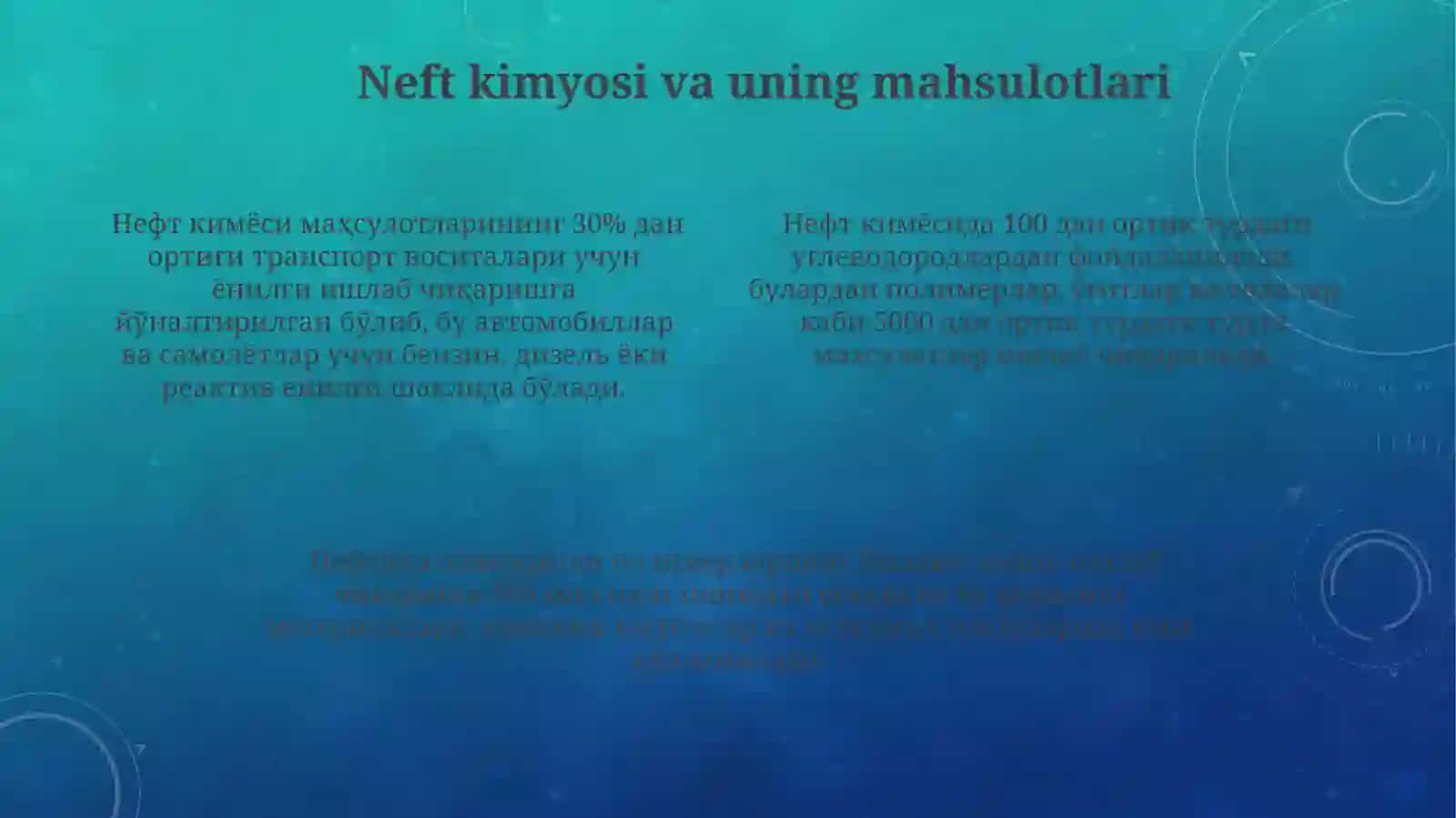 Neftning funksiyalari haqida ma'lumot 4