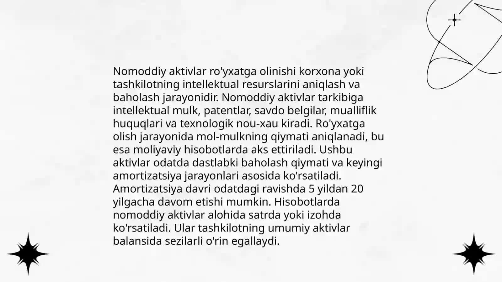Nomoddiy aktivlarni hisobdan chiqarish tartibi 4
