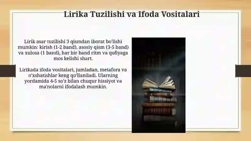 Lirik,epik va dramatik asar kompozitsiyasi 4