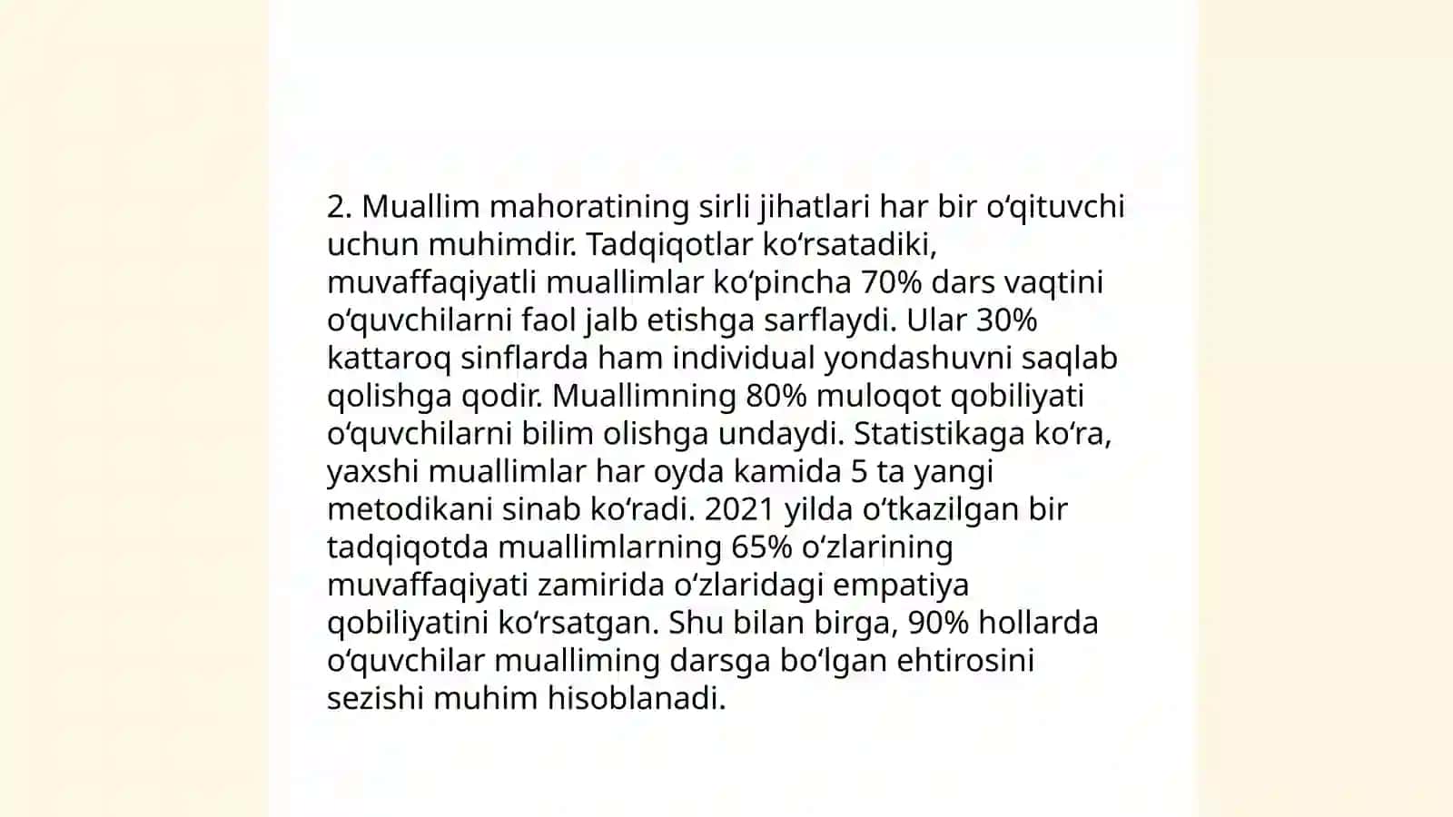 Ustozlik - qadri buyuk muallim 4