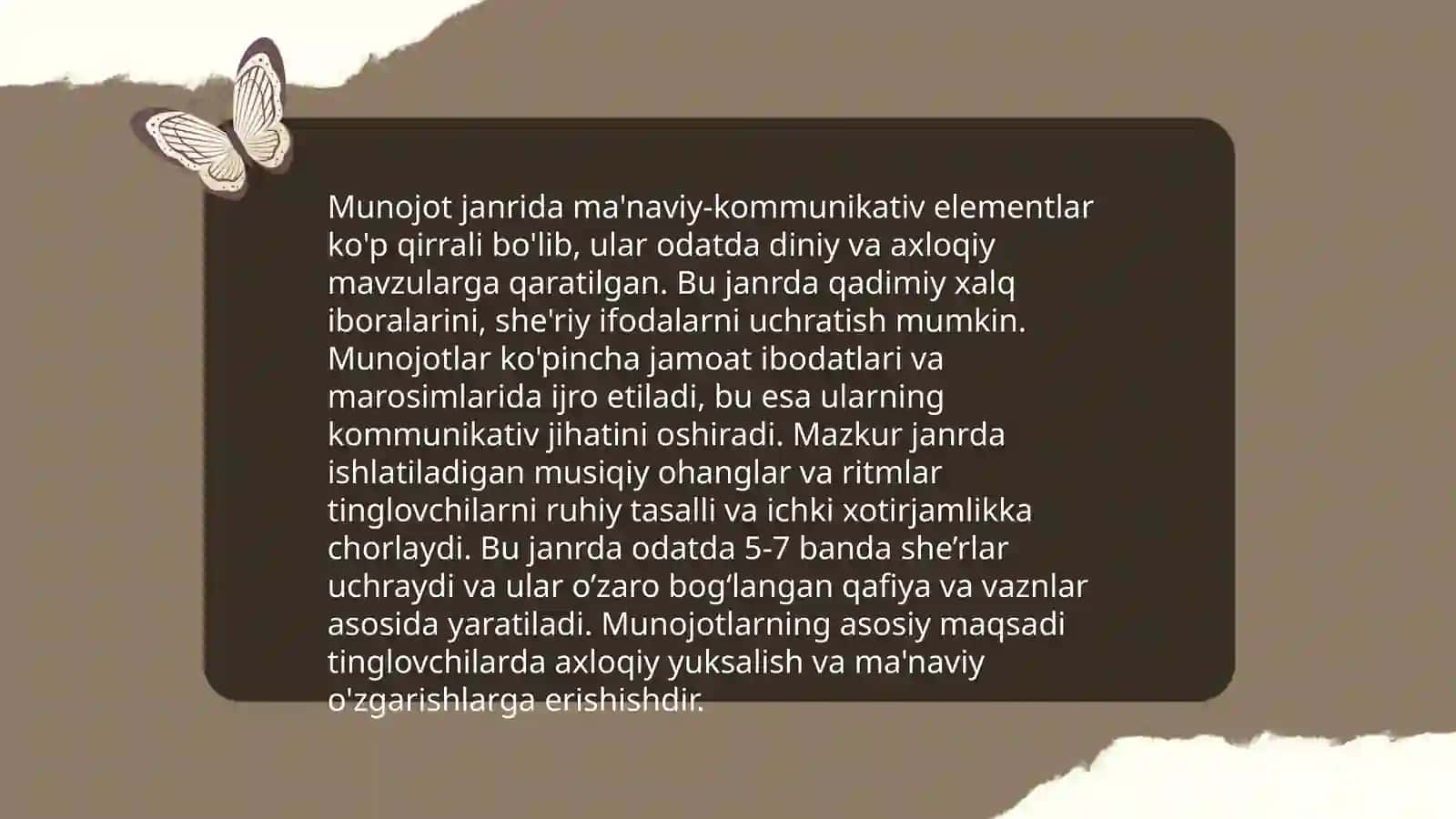 Navoiy va munojot janri 4