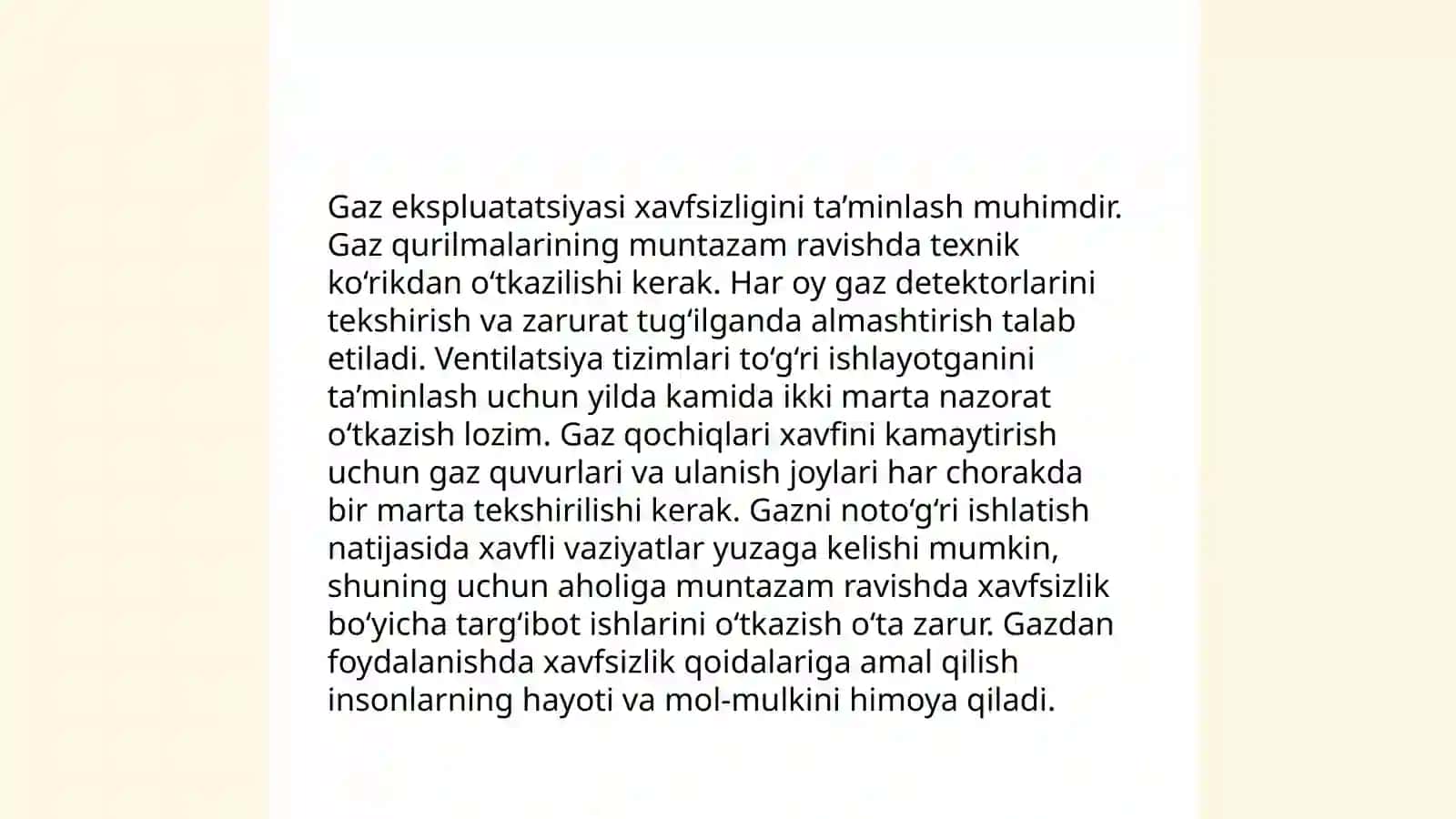 Gaz ta'minoti tizimlari 4