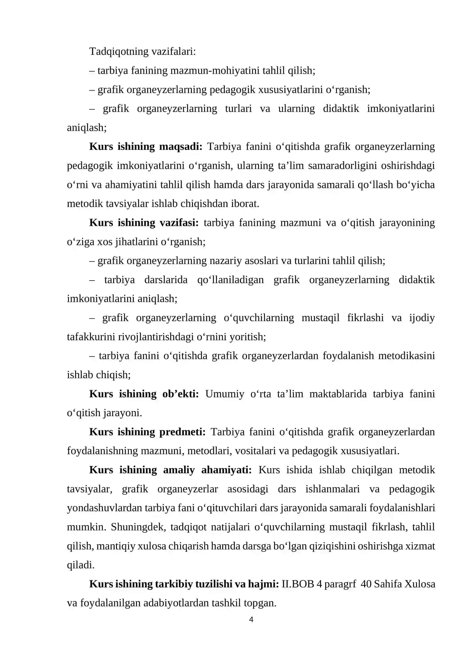 TARBIYA FANINI O‘QITISHDA GRAFIK ORGANEYZERLARNING O‘RNI 4