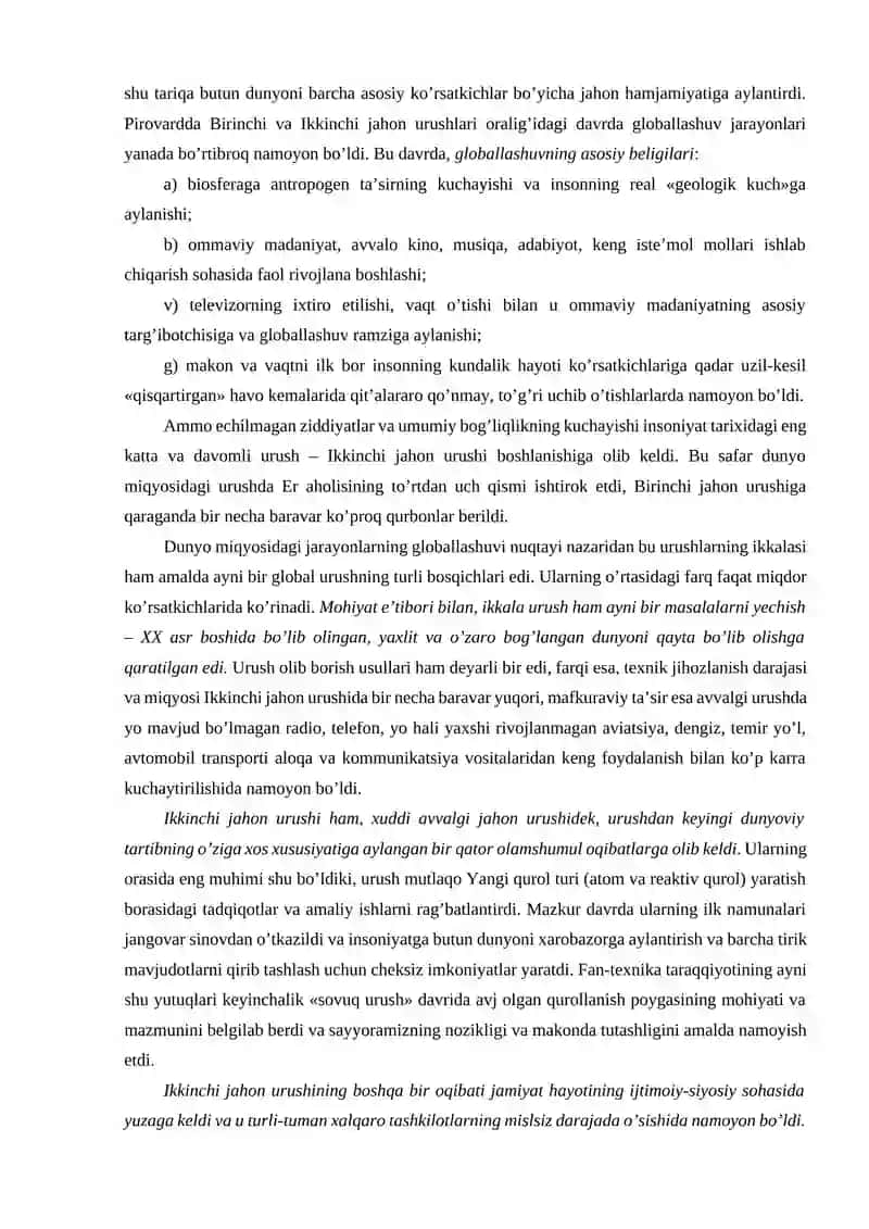 Globall jarayonlar va barqaror taraqiyot falsafasi 4