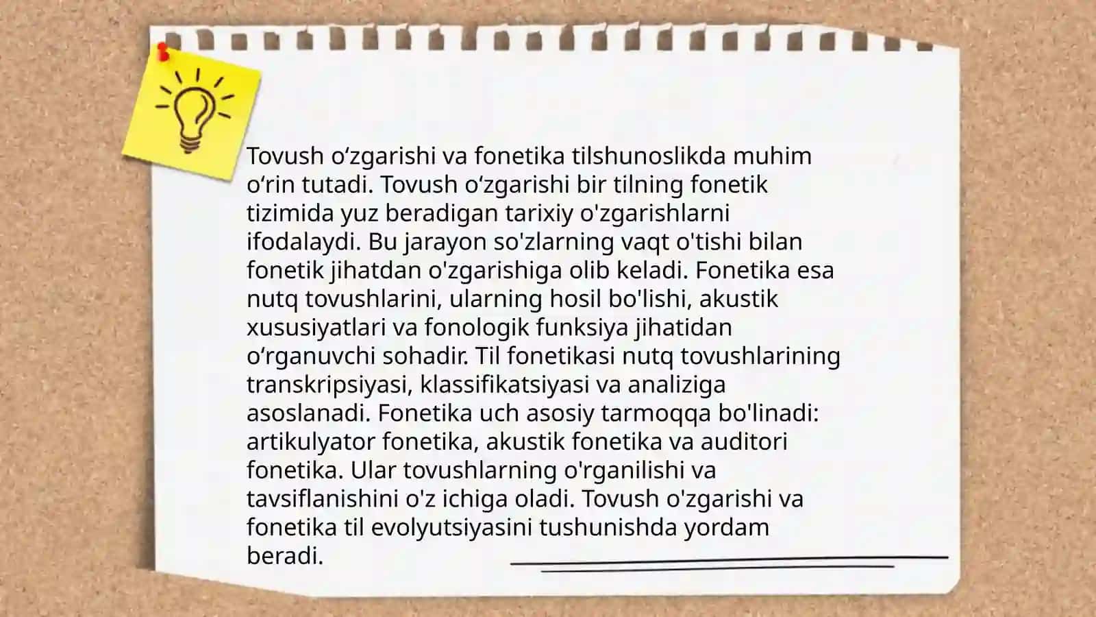 Tovush õzgarish 4