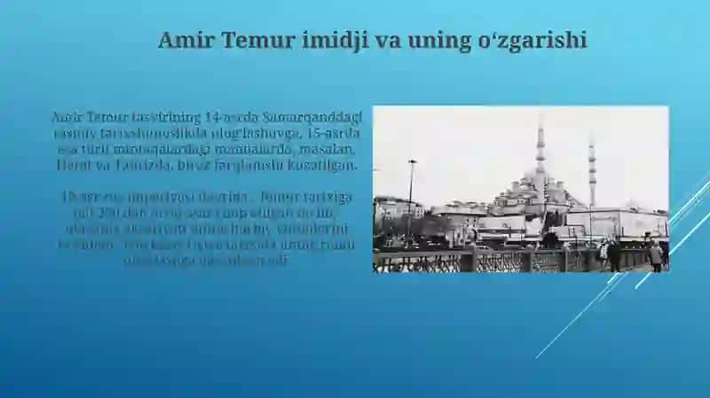 Temuriylar Davri Tarixshunosligi 4