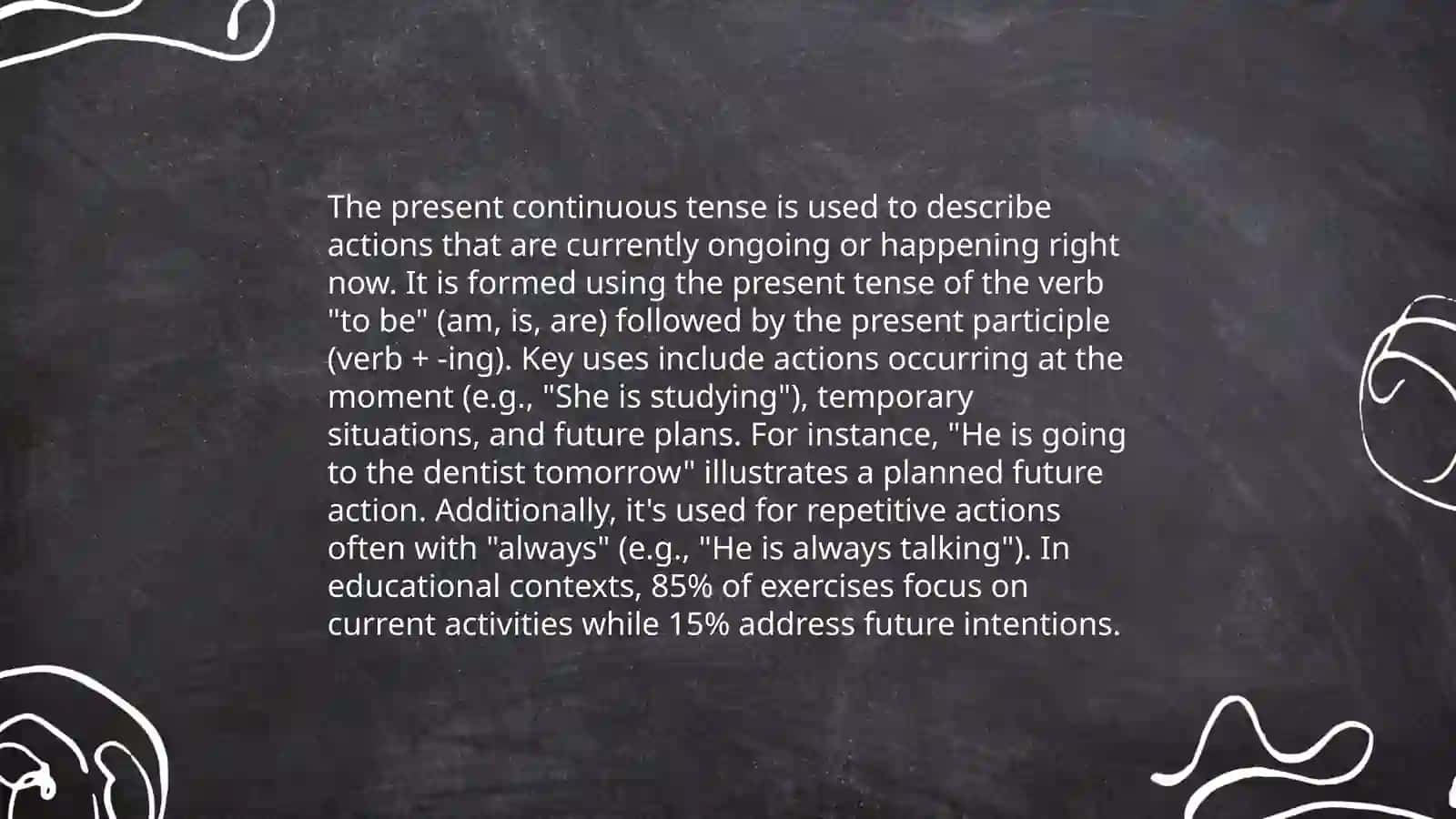 Present continuous 4