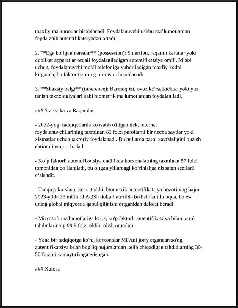 AXBOROT XAVFSIZLIGINI TAʼMINLASH USULLARI 4