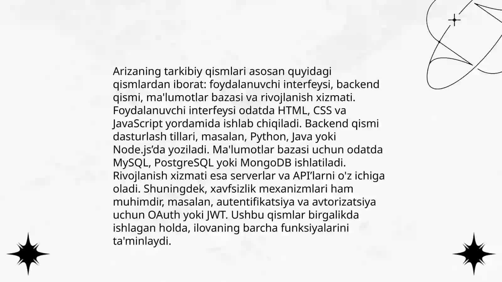 Ariza yozish usullari 4