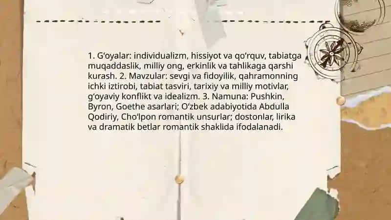 Adabiy yoʻnalish va oqimlar 4