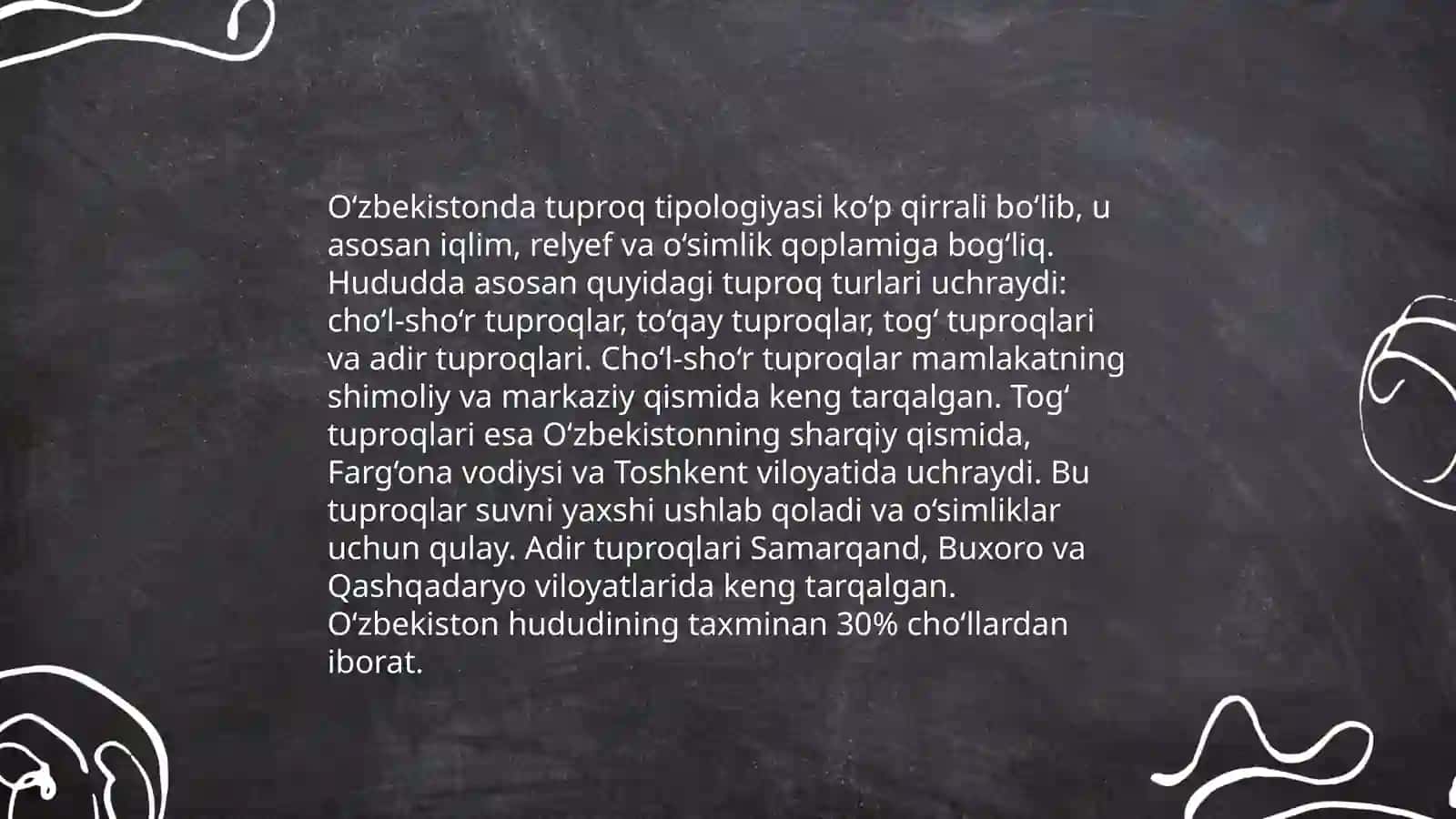 Tuproqning Geografik Rayonlashtirish 4