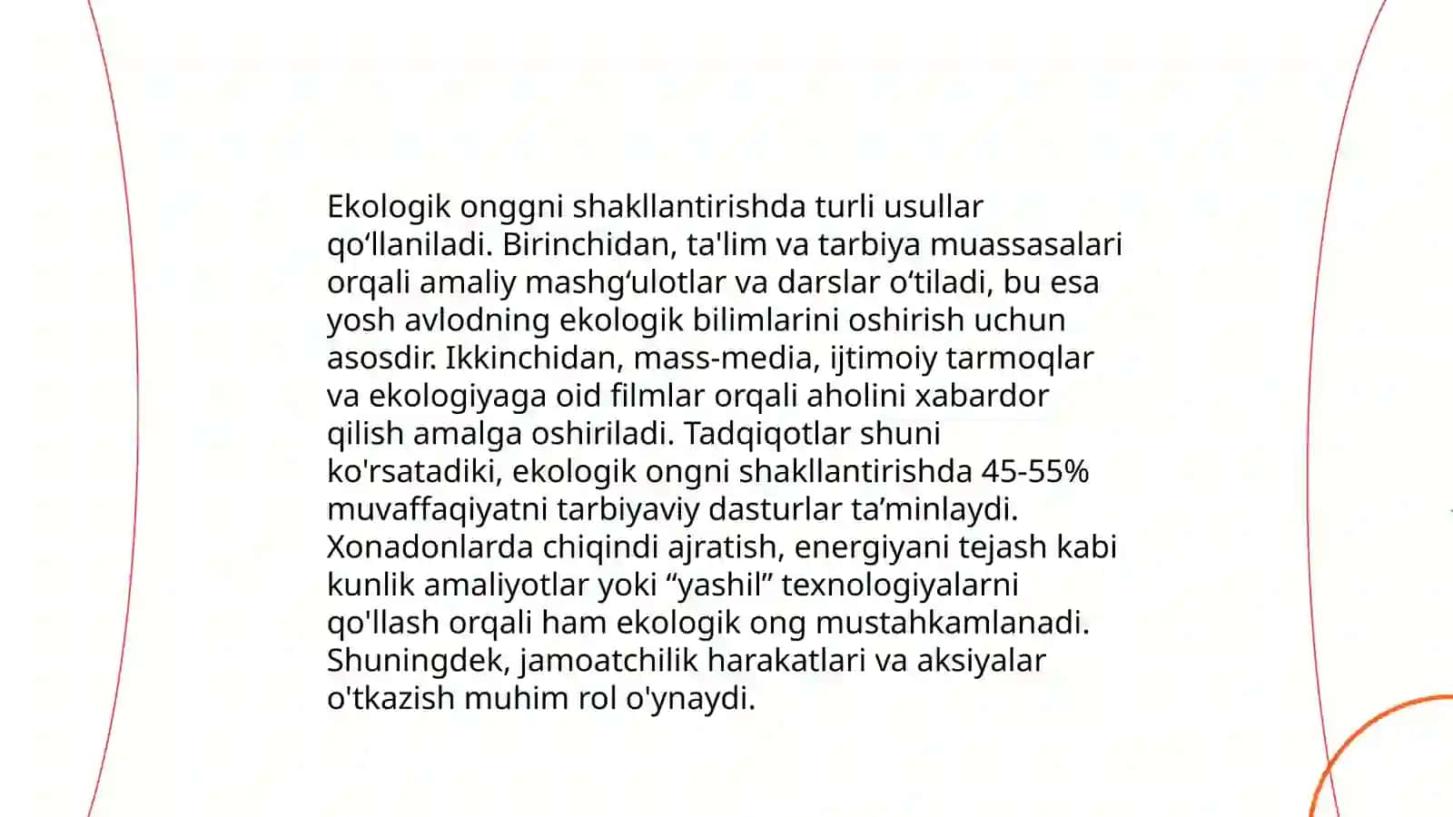 Ekologik tarbiya mazmuni va metodlari 4