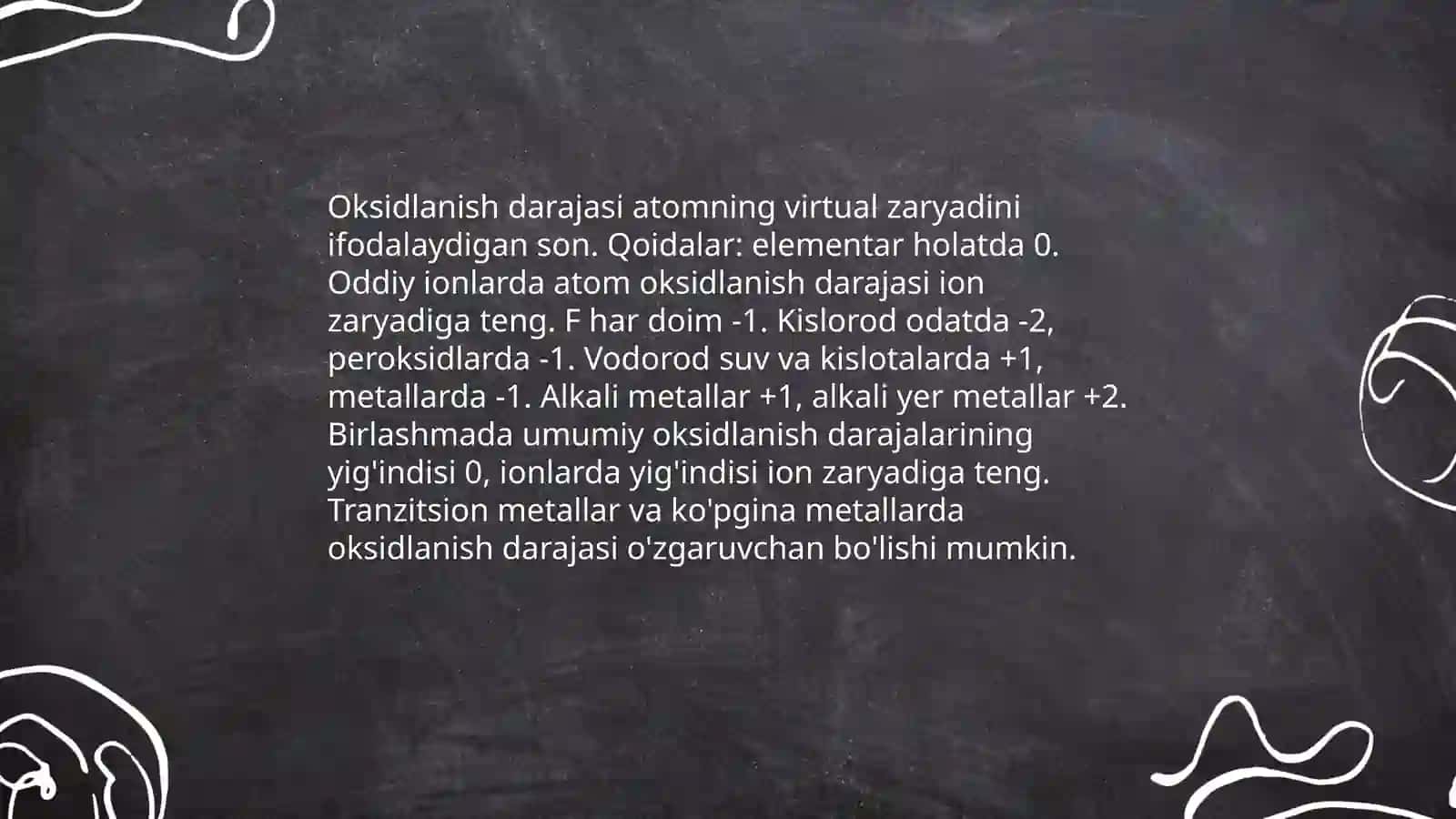 Oksidlanish qaytarish reaksiyasi 4