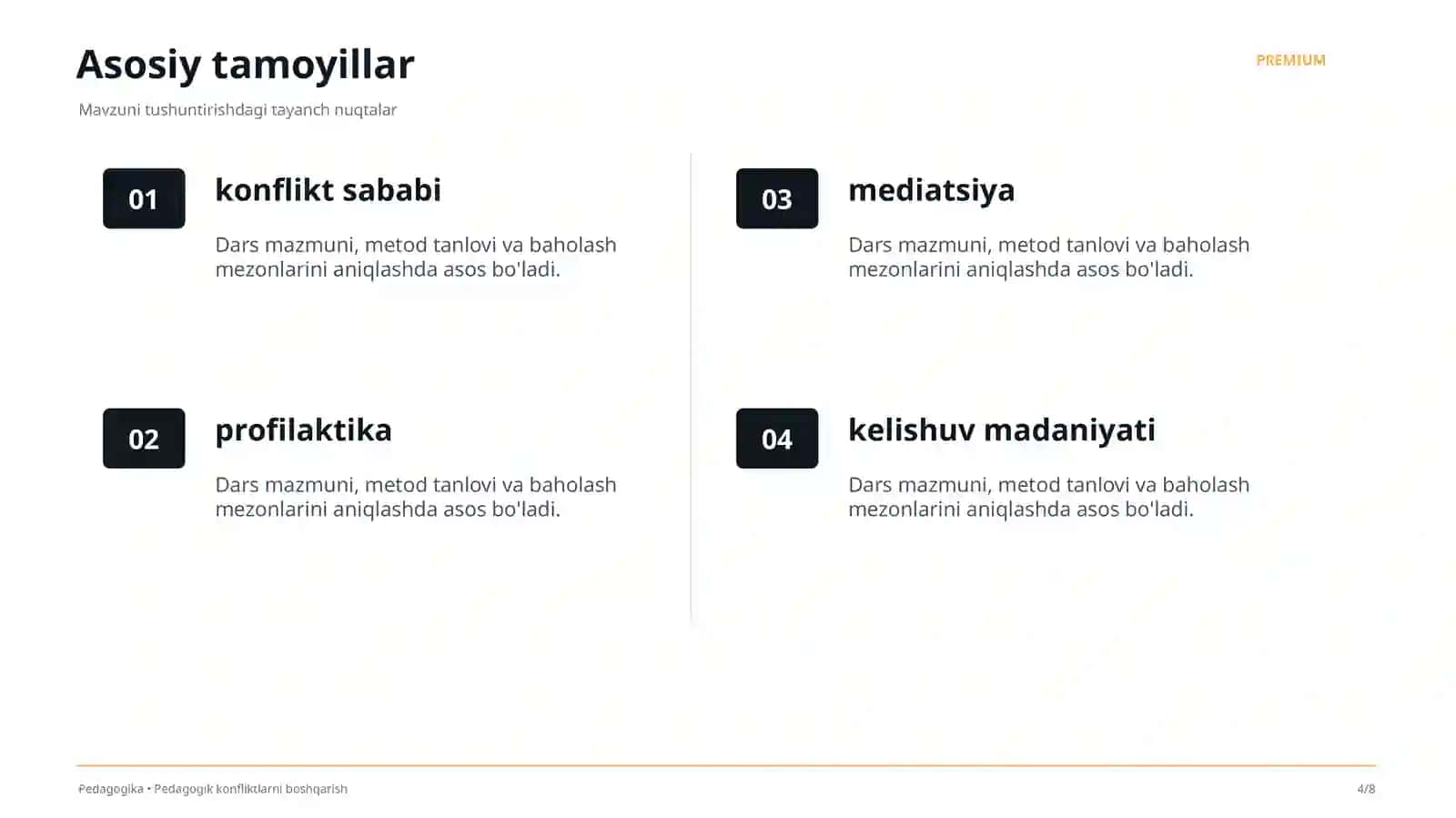 Pedagogik konfliktlarni boshqarish 4