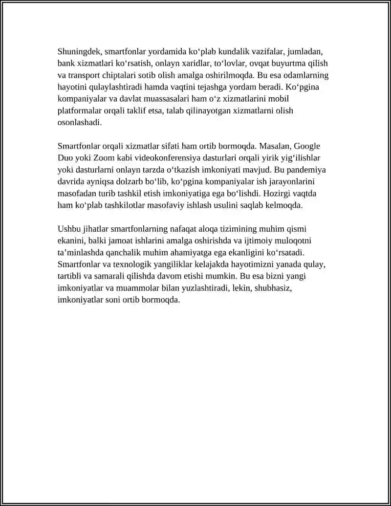 MEDIA TEXNOLOGIYALAR KUNDALIK HAYOTDA 4