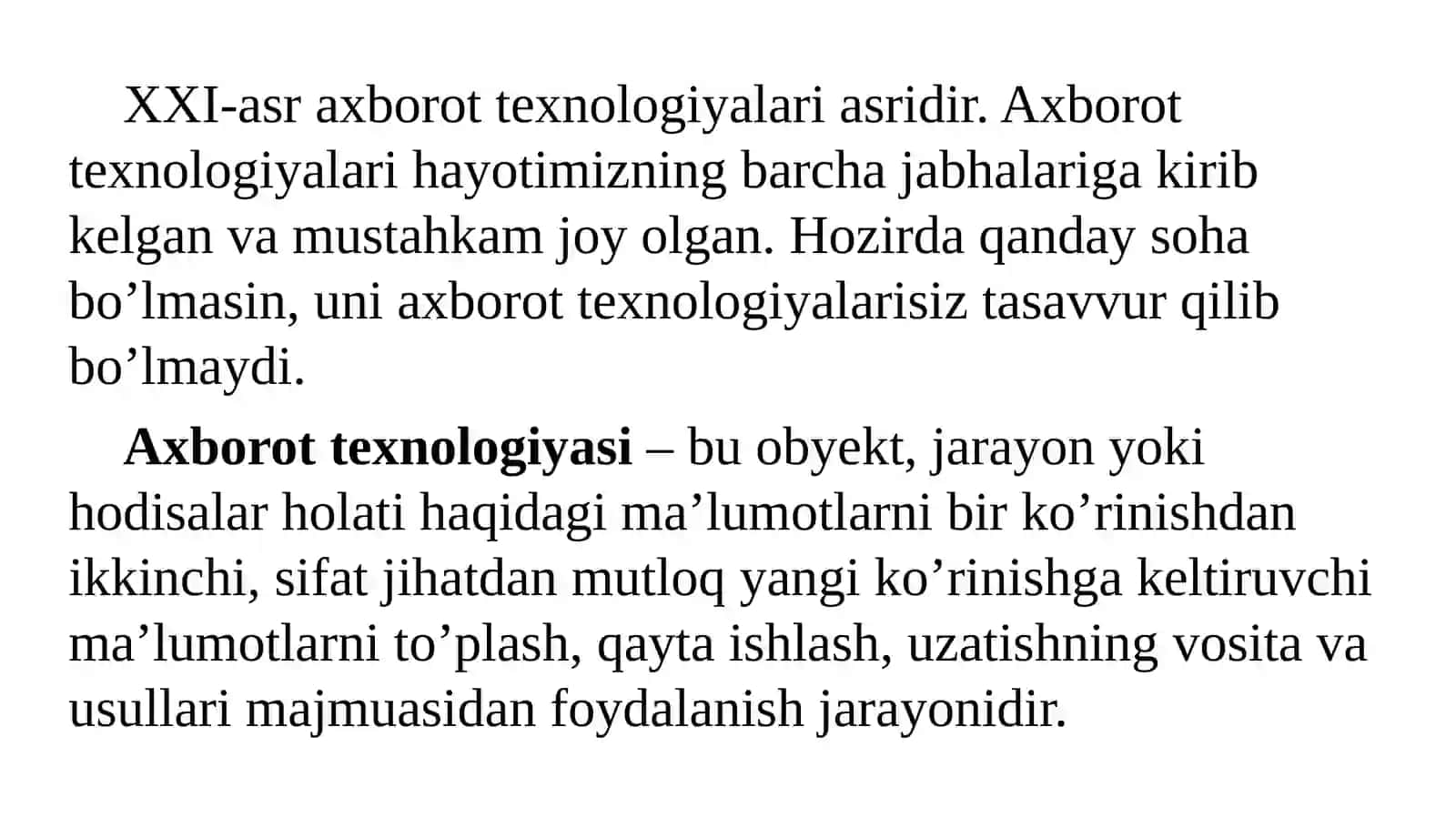 Axborottexnologiyalari 4