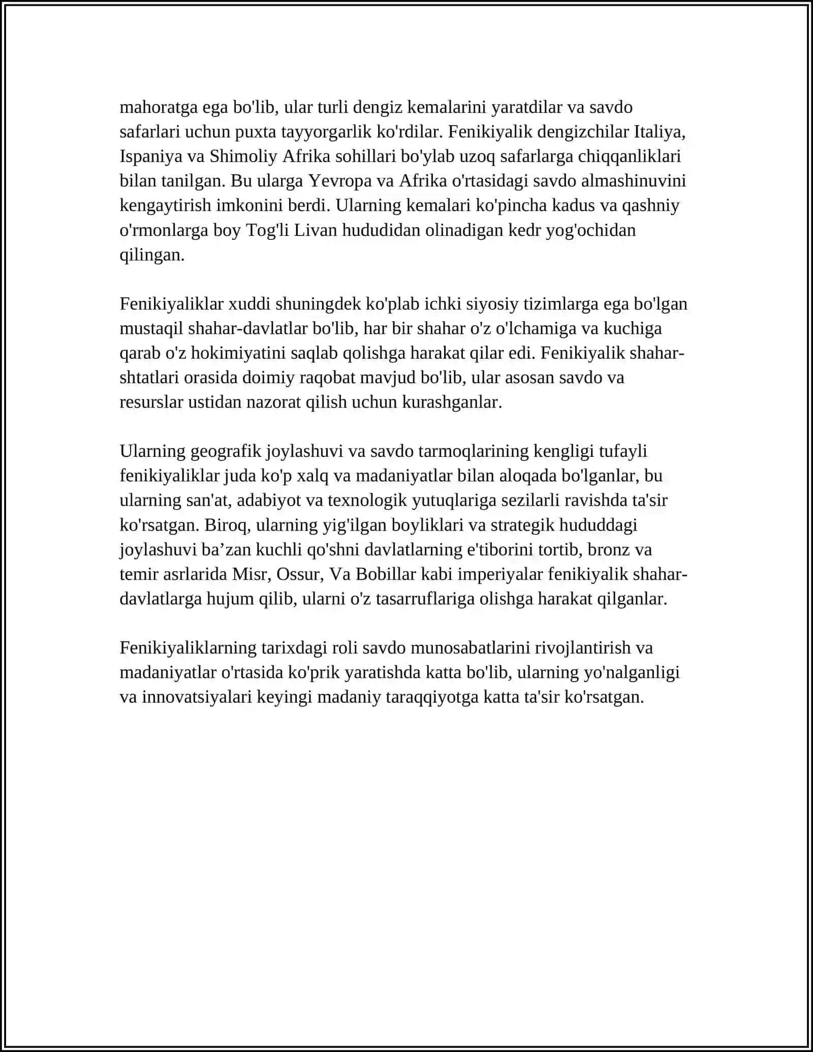QADIMGI FINIKIYA SIVILIZASIYASI 4