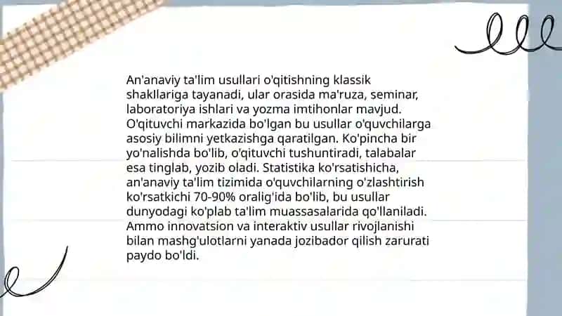 Ta'lim shakli va uni tashkil etish tushunchasi 4