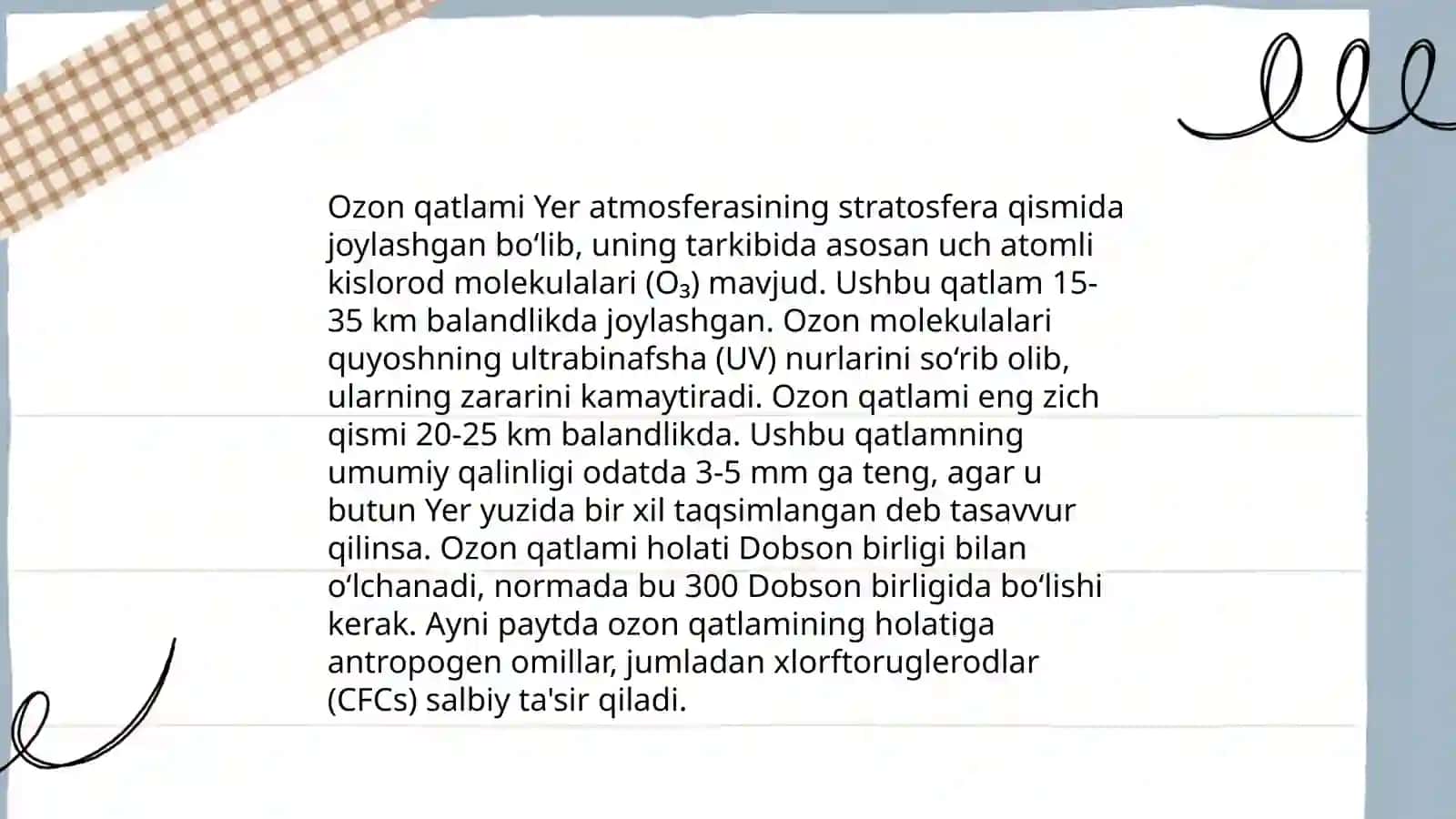 Ozon qatlami haqida maʼlumot 4
