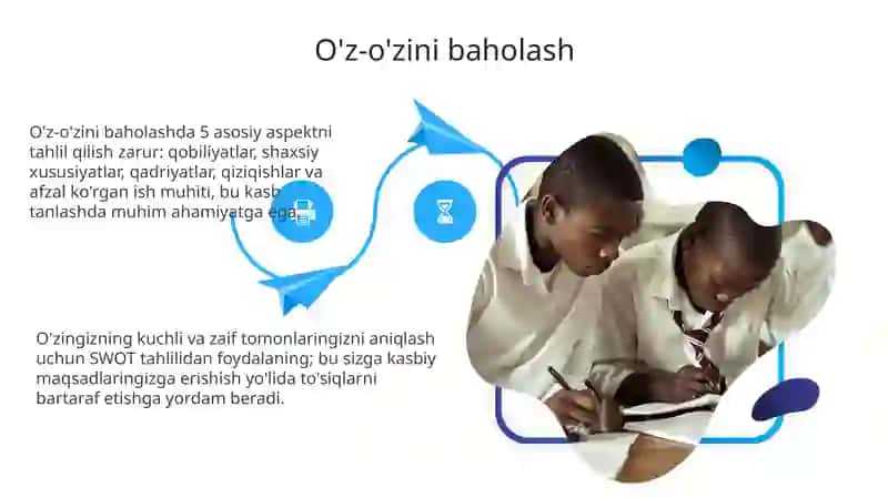 Kasb tanlashga doir reja tuzish 4