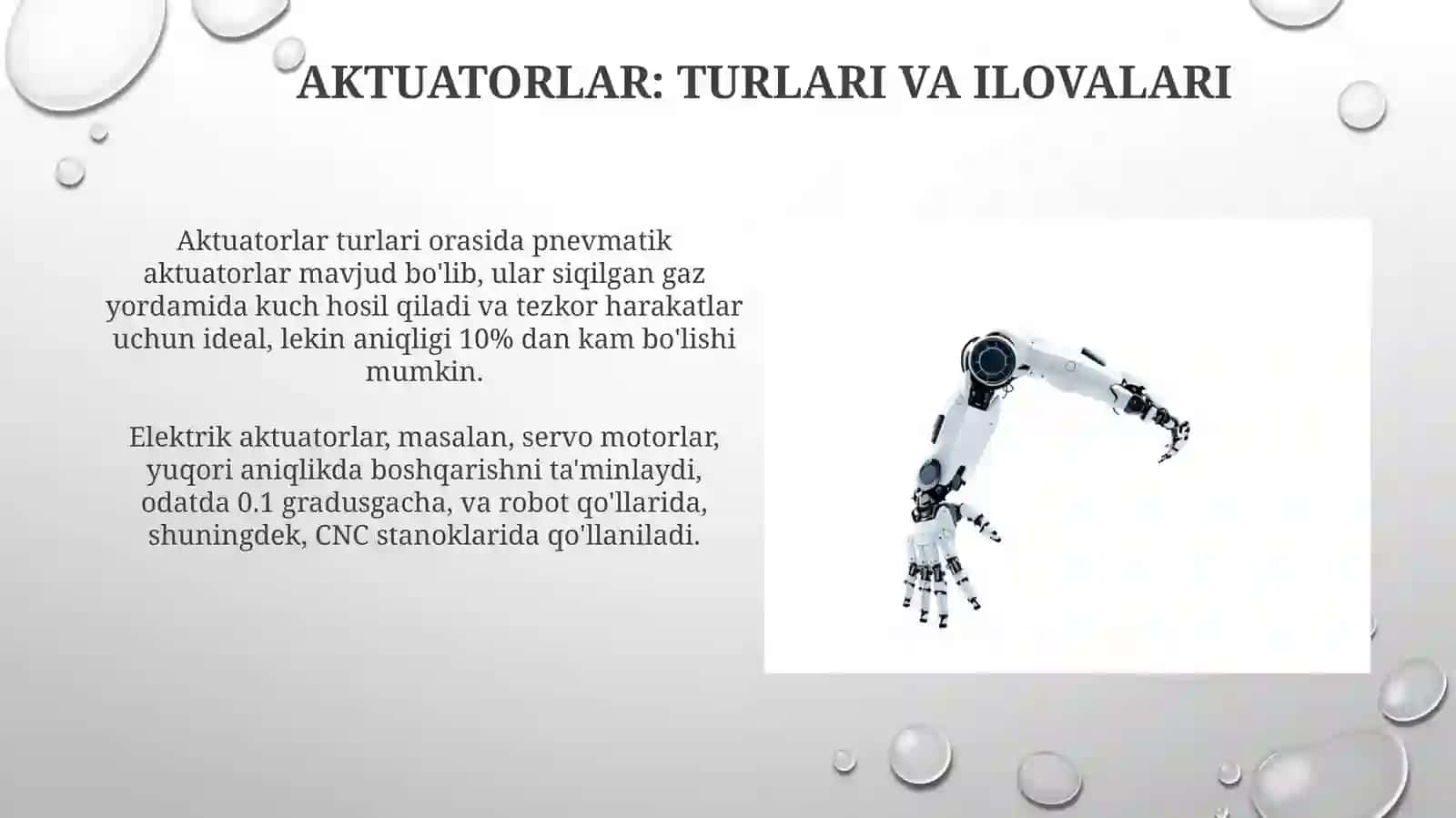 Robotika uskunalari 4