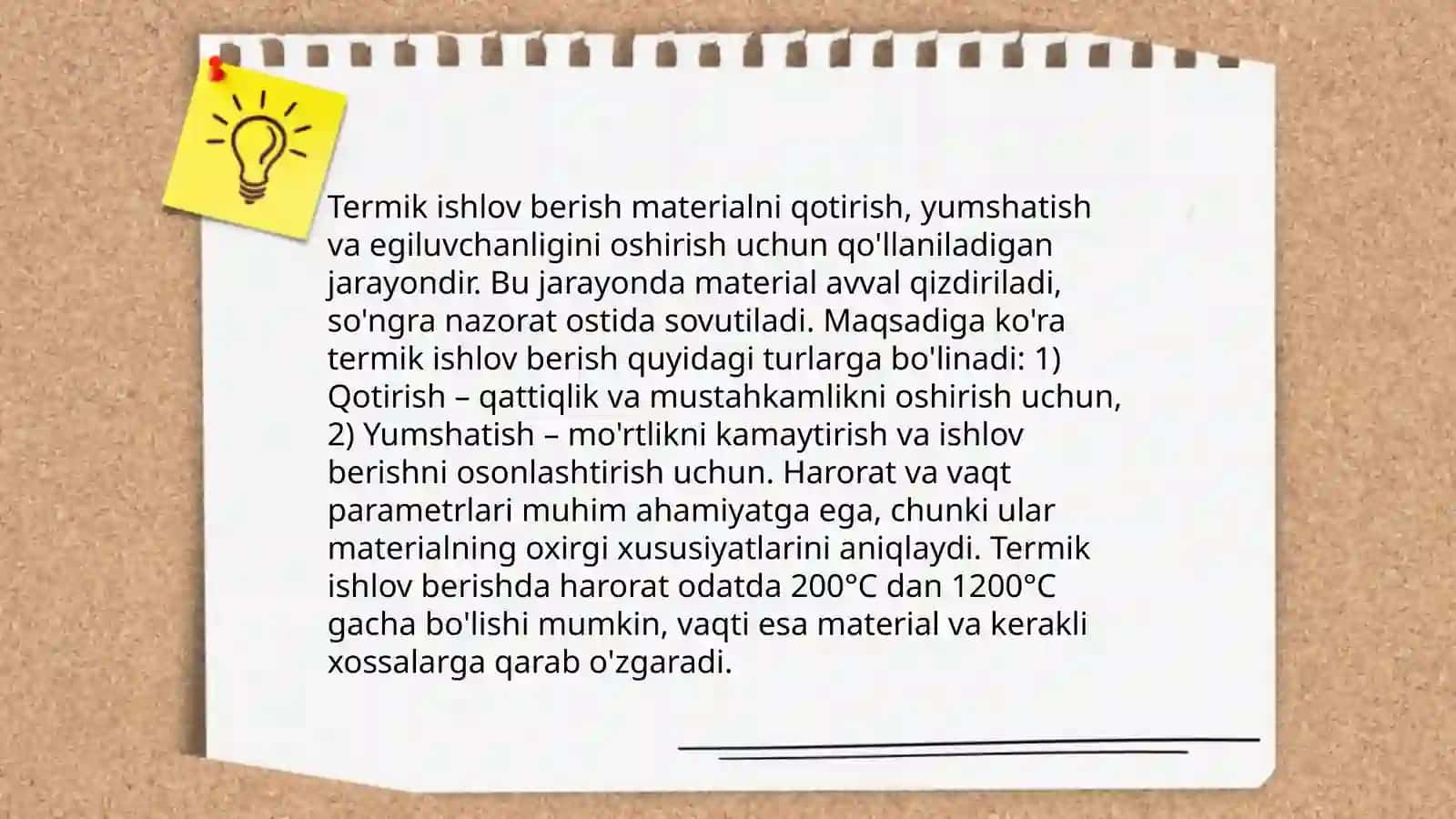 Metallarga termik ishlov berish 4