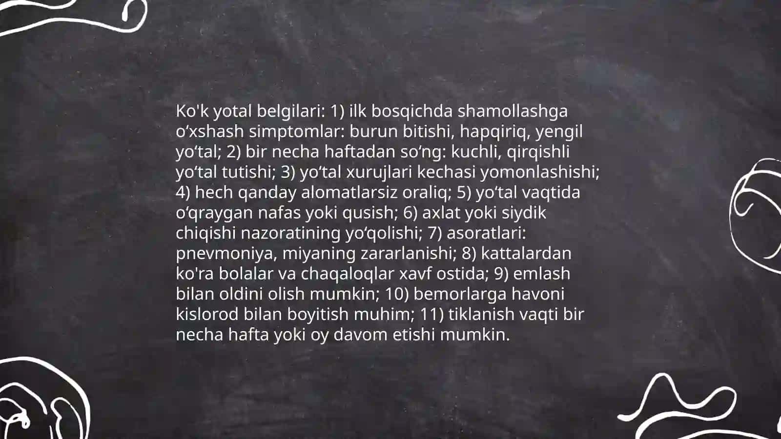 Havo tomchi infeksiyalari 4