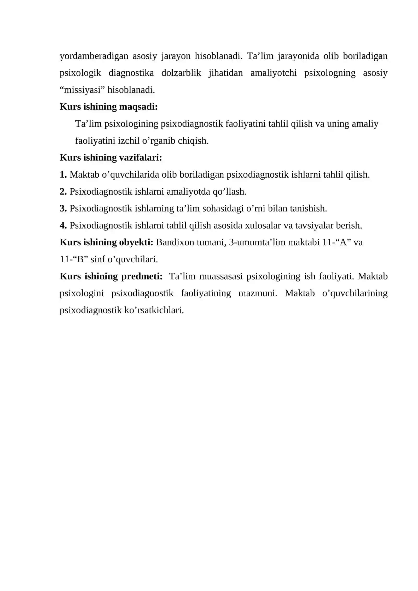 Ta’lim psixologining psixologik diagnostika faoliyati 4