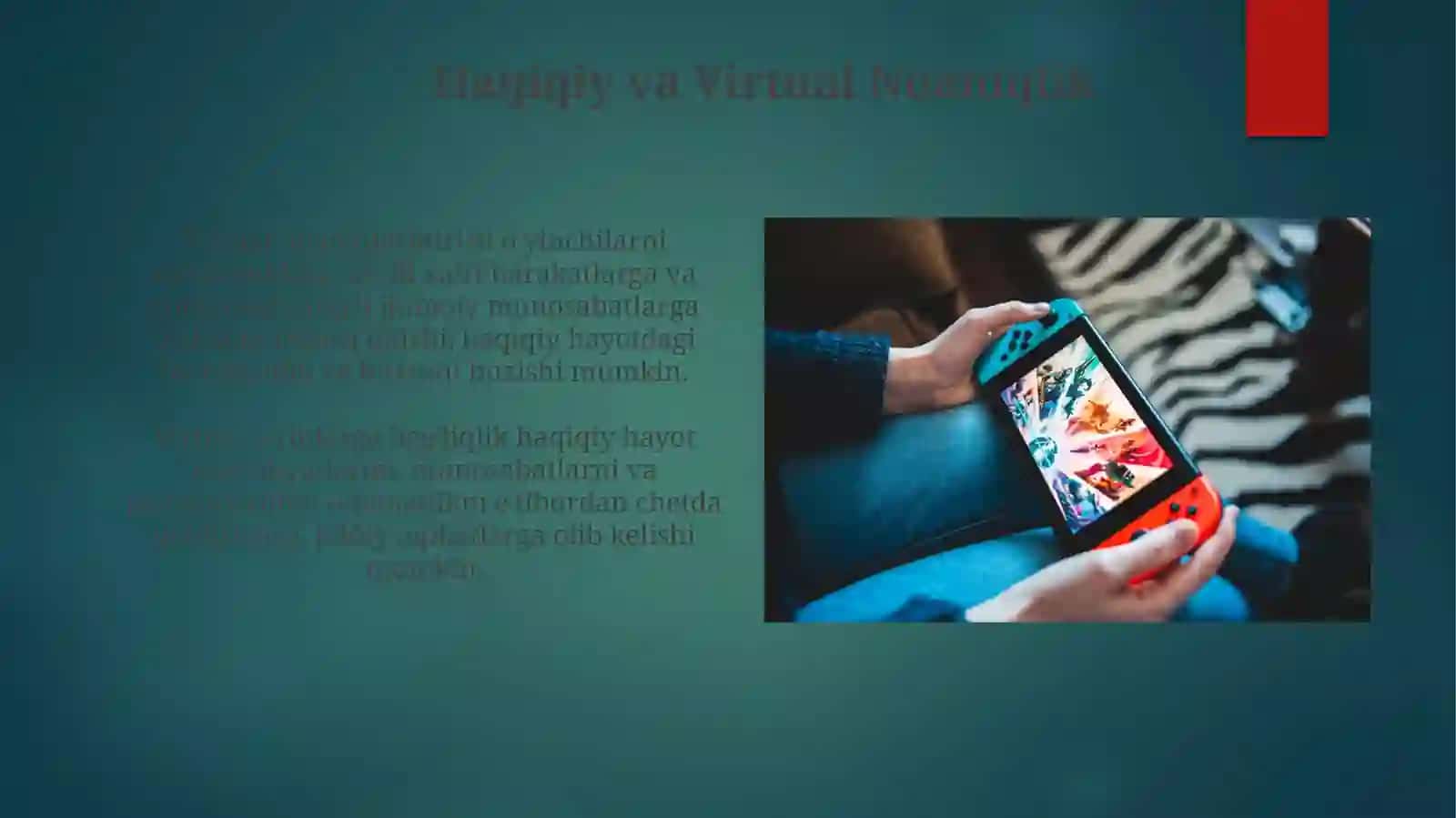 Virtual o'yinlarning asoratlari 4
