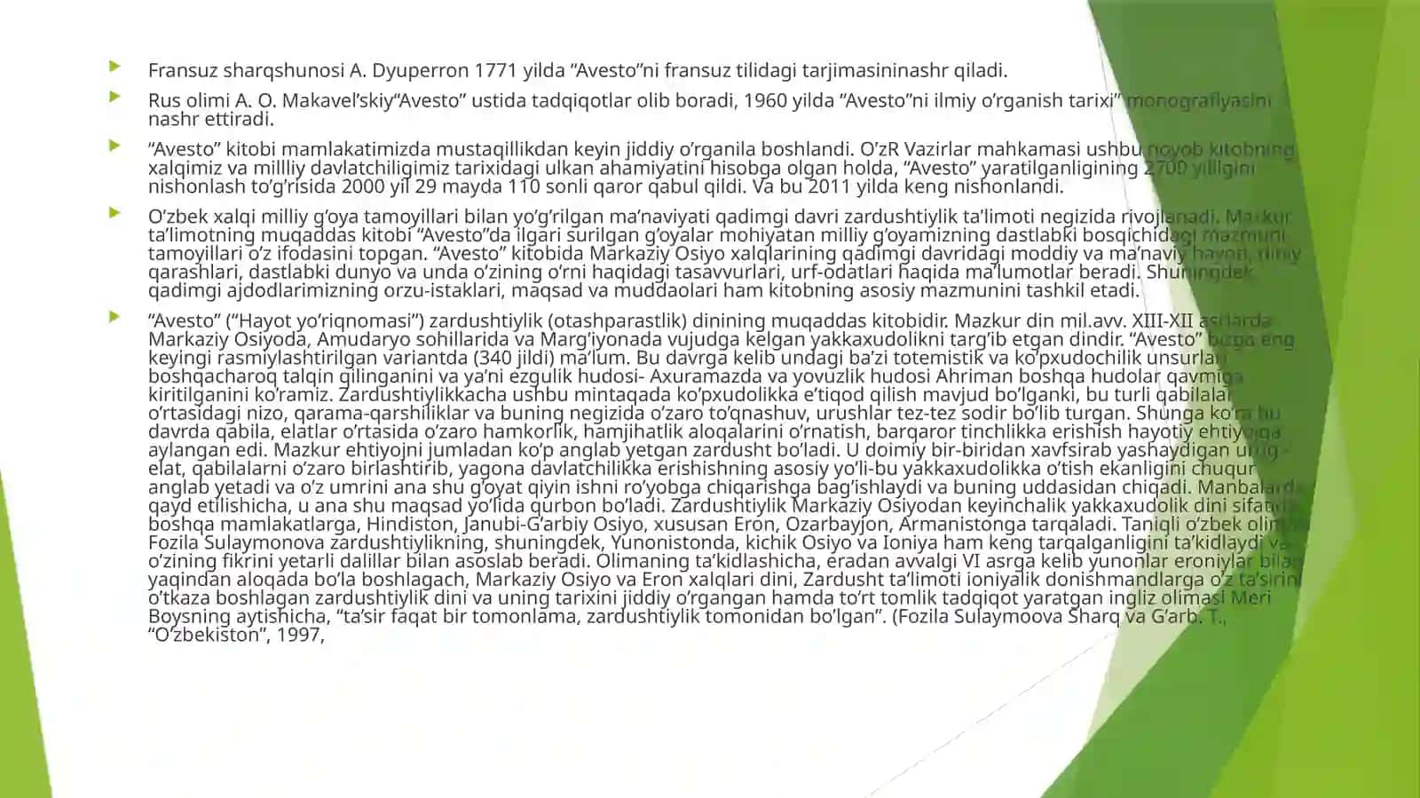 AVESTOning tibbiyotdagi o’rni 4