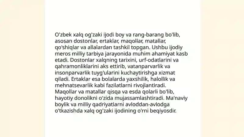 Milliy tarbiyaning asoslari 4